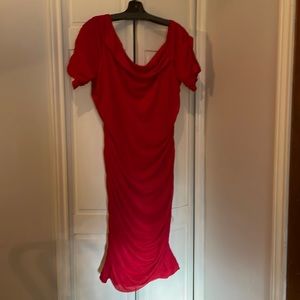 Venus Bodycon tea length dress